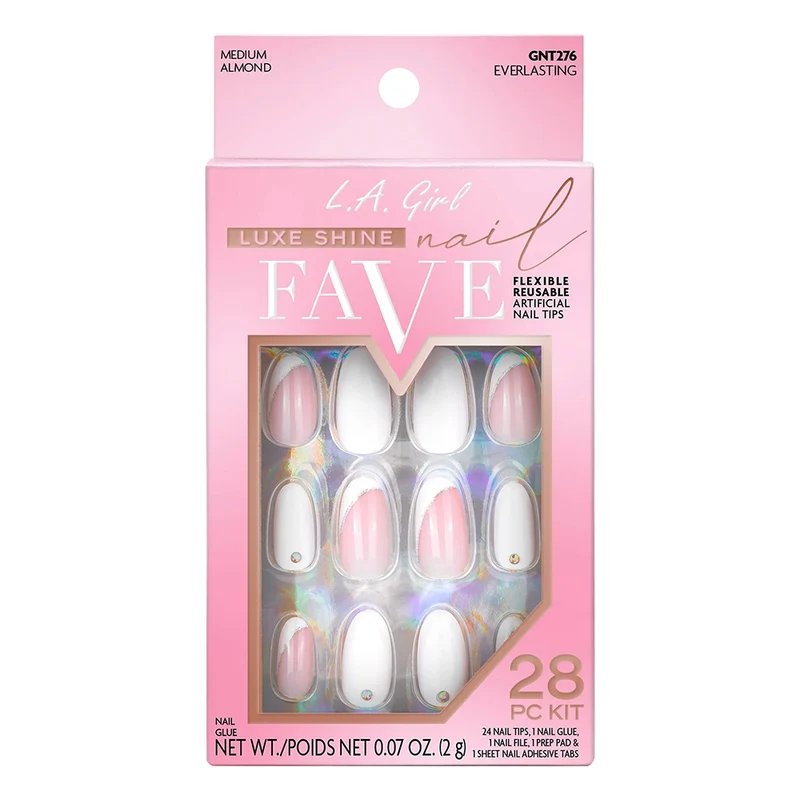 LA Girl - Luxe Shine Fave Nail Tips Everlasting