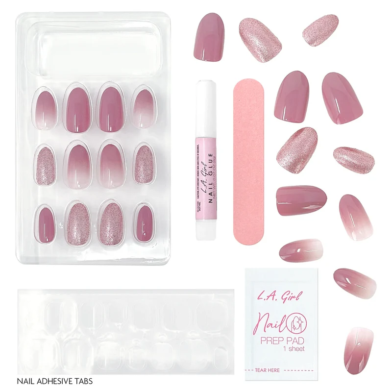 LA Girl - Luxe Shine Fave Nail Tips Excite Me