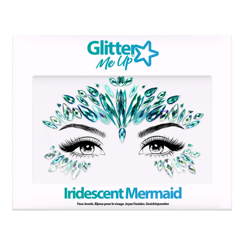 PaintGlow - Glitter Me Up Face Jewel Iridescent Mermaid