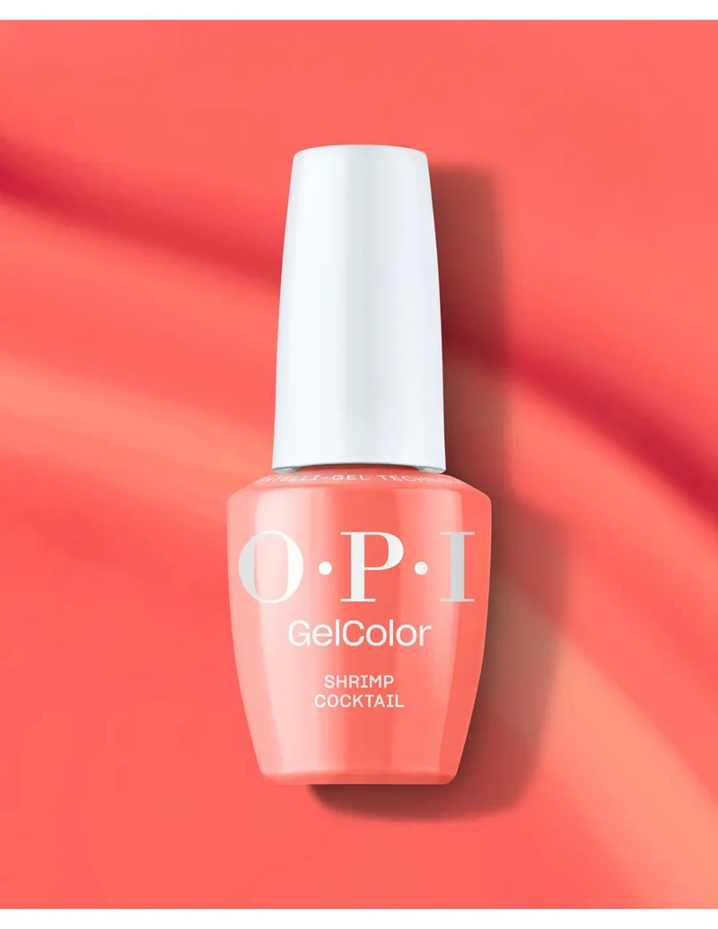 OPI Gel Color, Shrimp Cocktail, 0.5 fl oz