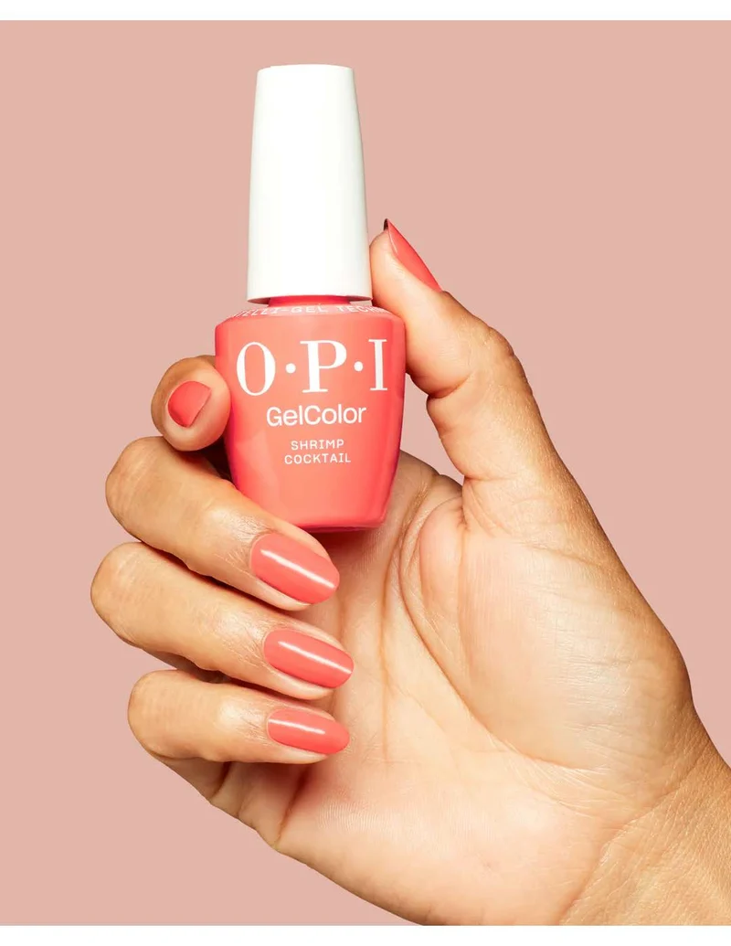 OPI Gel Color, Shrimp Cocktail, 0.5 fl oz