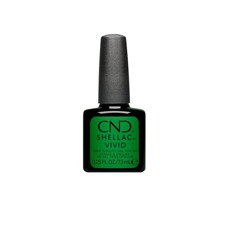 CND Shellac, Shamrock Green, 0.25 fl oz