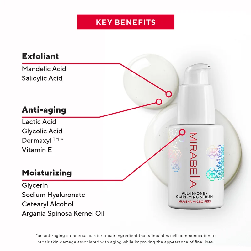 Mirabella All In One Clarifying Serum, 1.01 fl oz