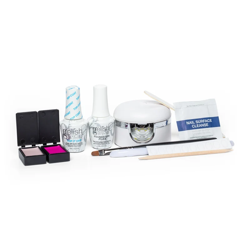 Gelish Soak-Off Cream Gel Starter Kit, Bold