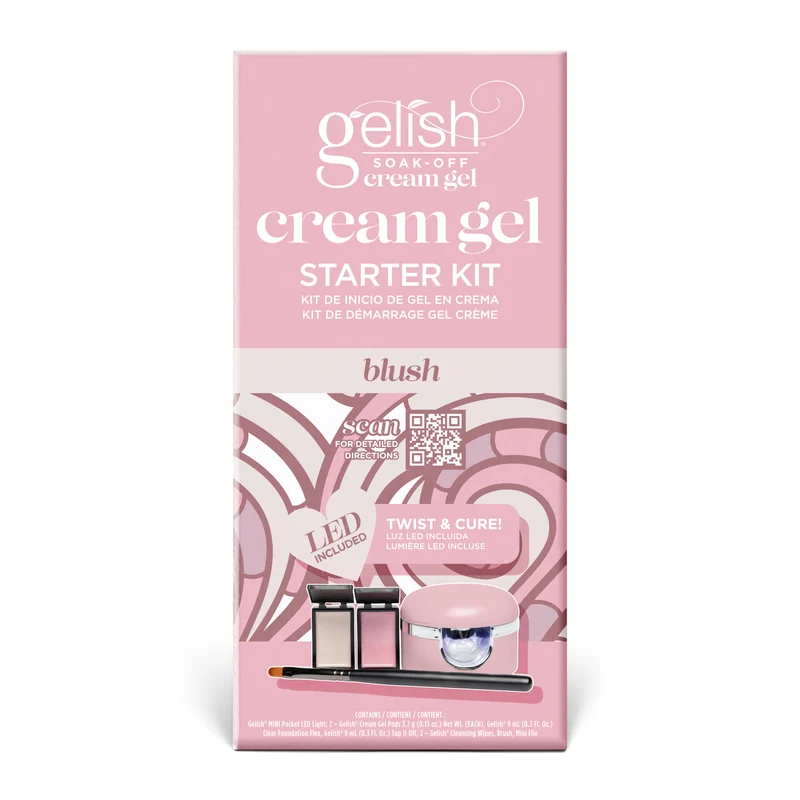 Gelish Soak-Off Cream Gel Starter Kit, Blush