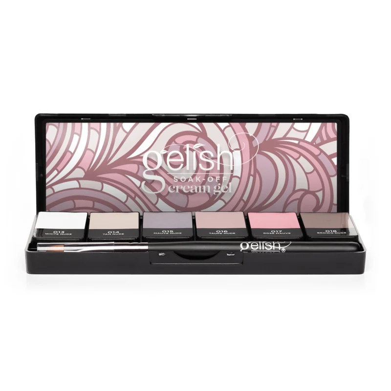 Gelish Soak-Off Cream Gel Palette, Act Natural