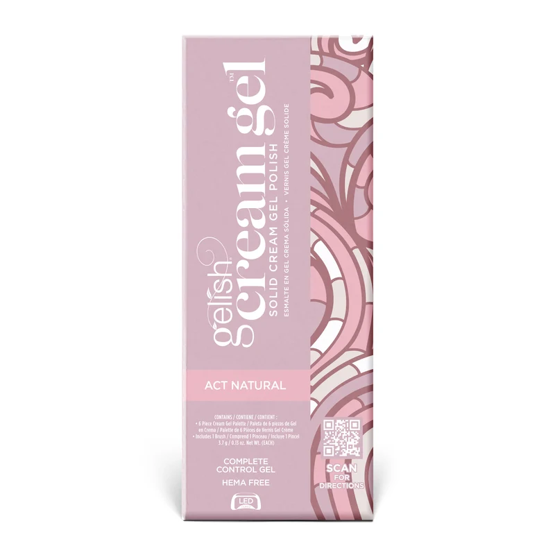 Gelish Soak-Off Cream Gel Palette, Act Natural