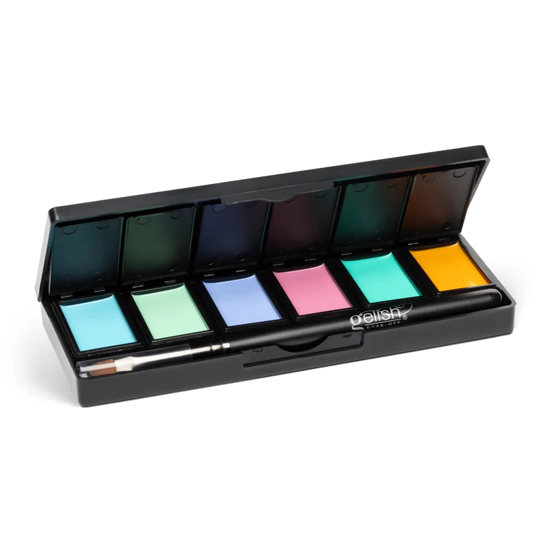 Gelish Soak-Off Cream Gel Palette, Pretty Pastels