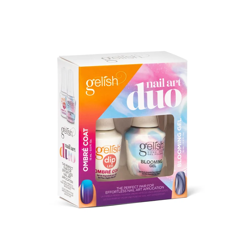 Gelish Ombre Coat & Blooming Gel Duo