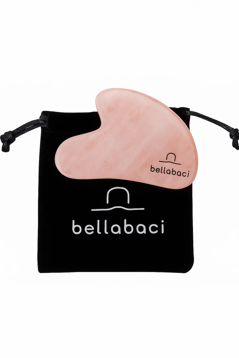 Bellabaci Rose Quartz Gua-Sha Tool, 1 ct