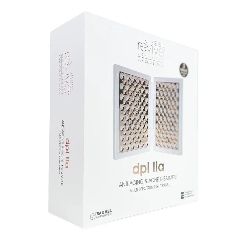 Lux dpl lla LED Wrinkle Reduction & Acne Treatment Panel by reVive Light Therapy