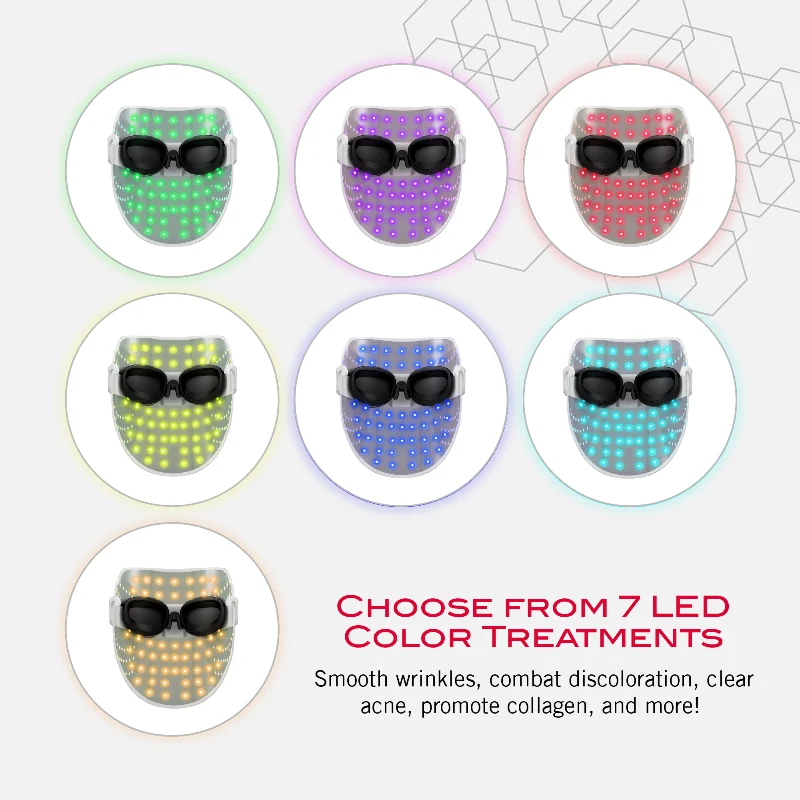 Mirabella Phototherapy 7-Color LED Facial Mask with Near Infrared