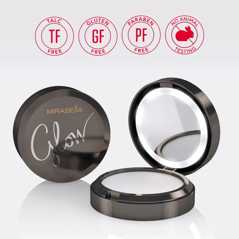 Mirabella GLOW Hyaluronic Universal Pressed Powder, 7 g