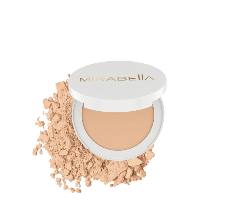 Mirabella Pure Press Invincible for All Powder Foundation, 10 g