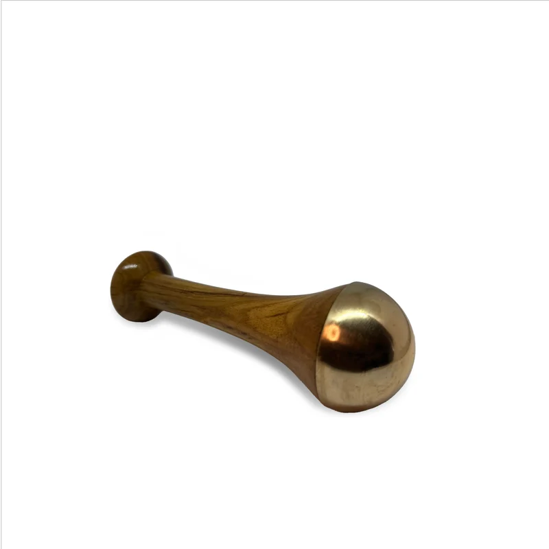 Kansa Bronze Massage Wand for Ayurvedic Spa Therapy