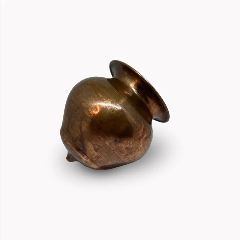 Shirodhara Copper Oil Pouring Set for Ayurvedic Spa Therapy