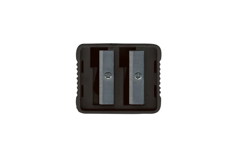Dual Cosmetic Pencil Sharpener, Black