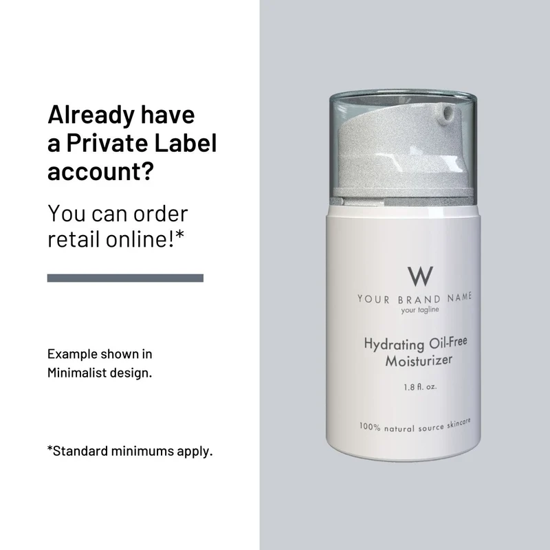 Private Label Hydrating Oil-Free Moisturizer