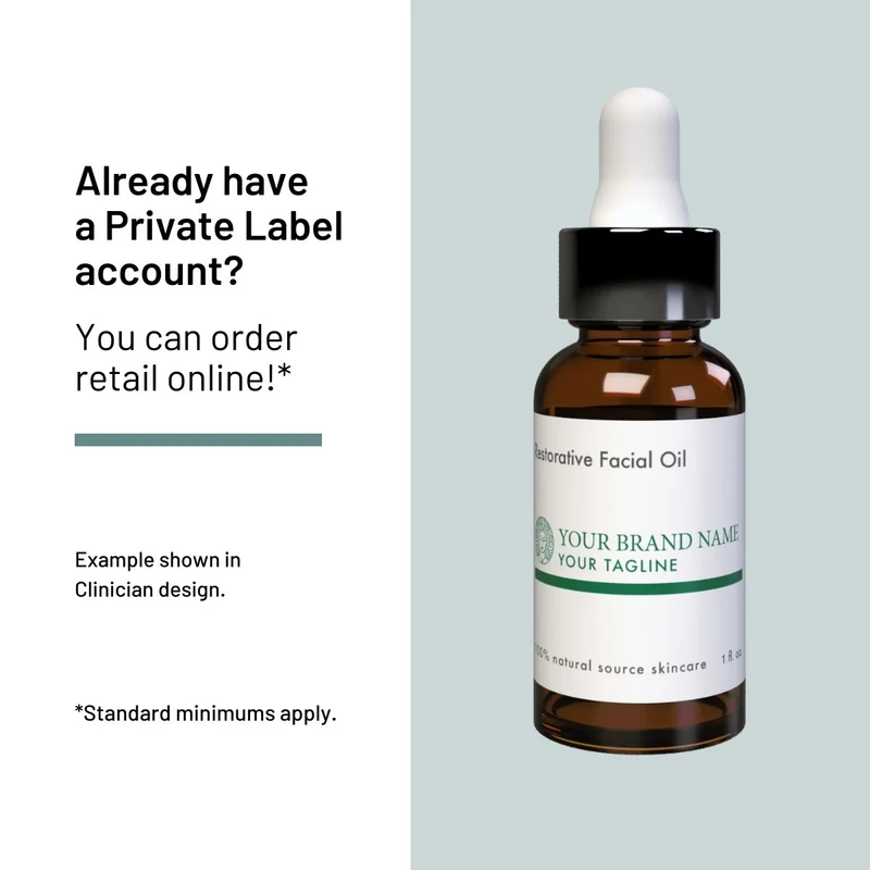 Private Label Restorative Facial Oil