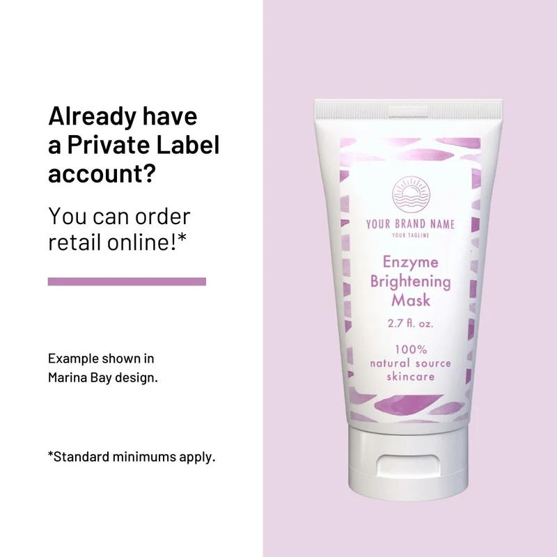 Private Label Enzyme Brightening Mask