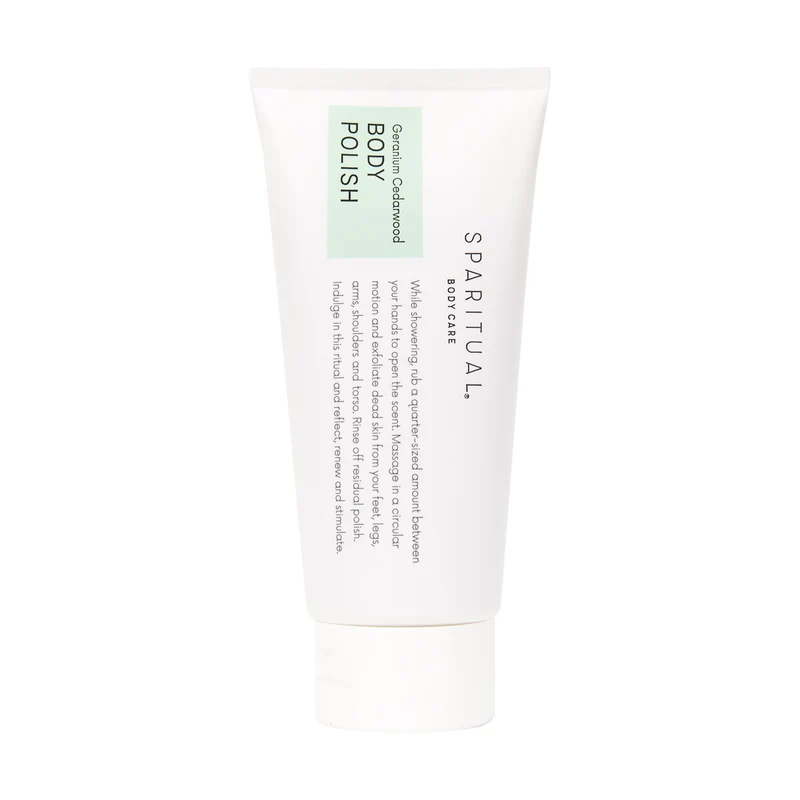 SpaRitual Geranium Cedarwood Body Polish, 6 oz