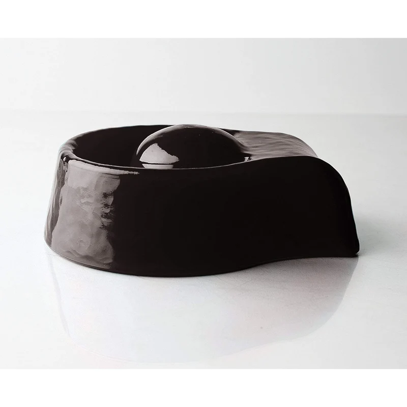 Noel Asmar Resin Manicure Dish / Round / Espresso