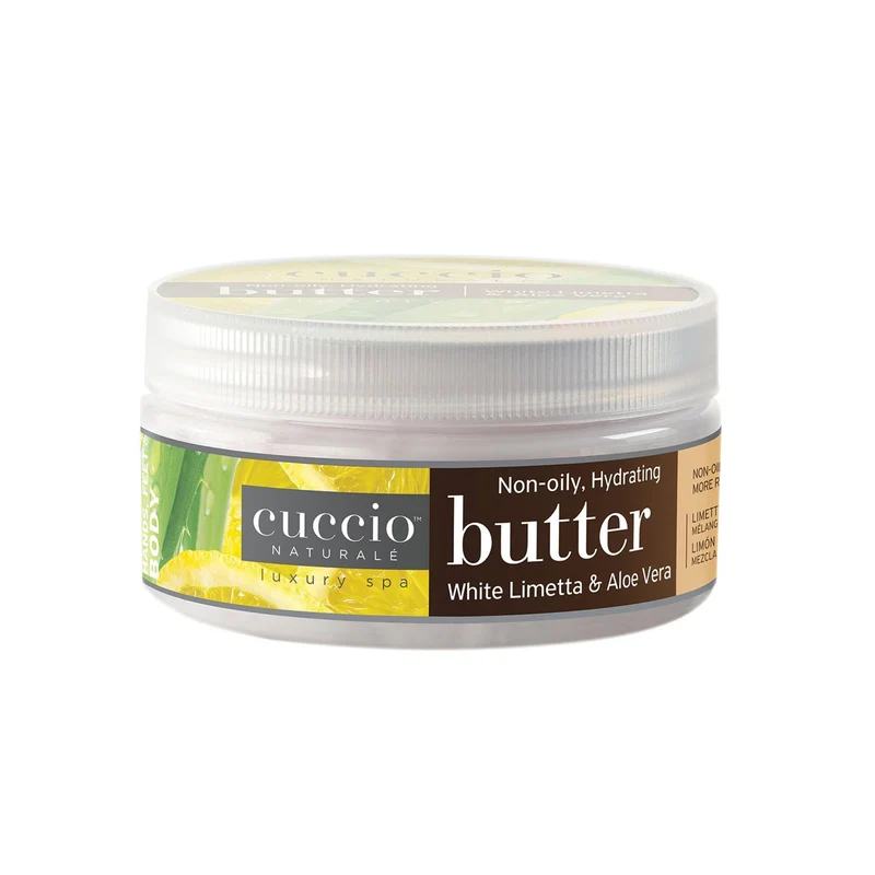 Cuccio Butter Blend, White Limetta and Aloe Vera, 8 oz