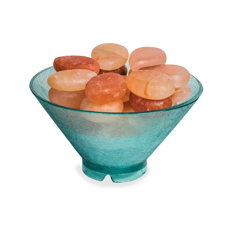 Saltability Himalayan Salt Massage Stone Warmer Poly-Carbonite Bowl