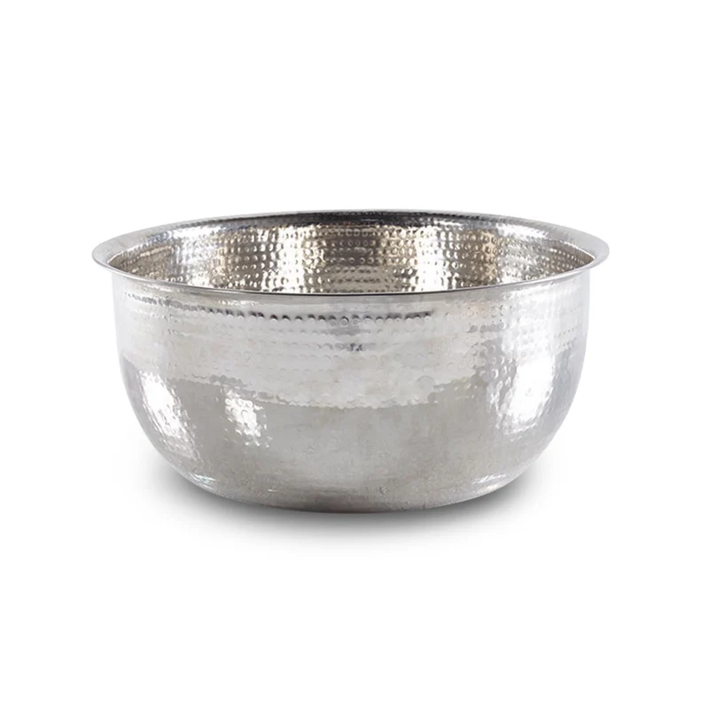 Noel Asmar Hammered Stainless Steel Pedicure Bowl