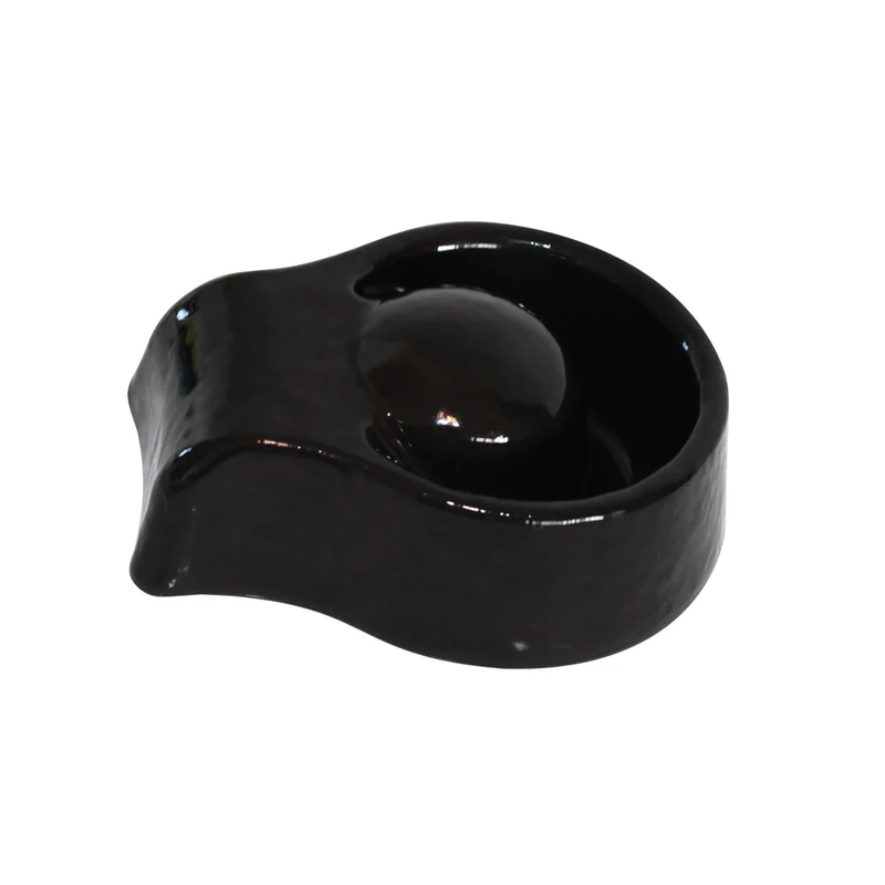 Noel Asmar Resin Manicure Dish / Round / Onyx