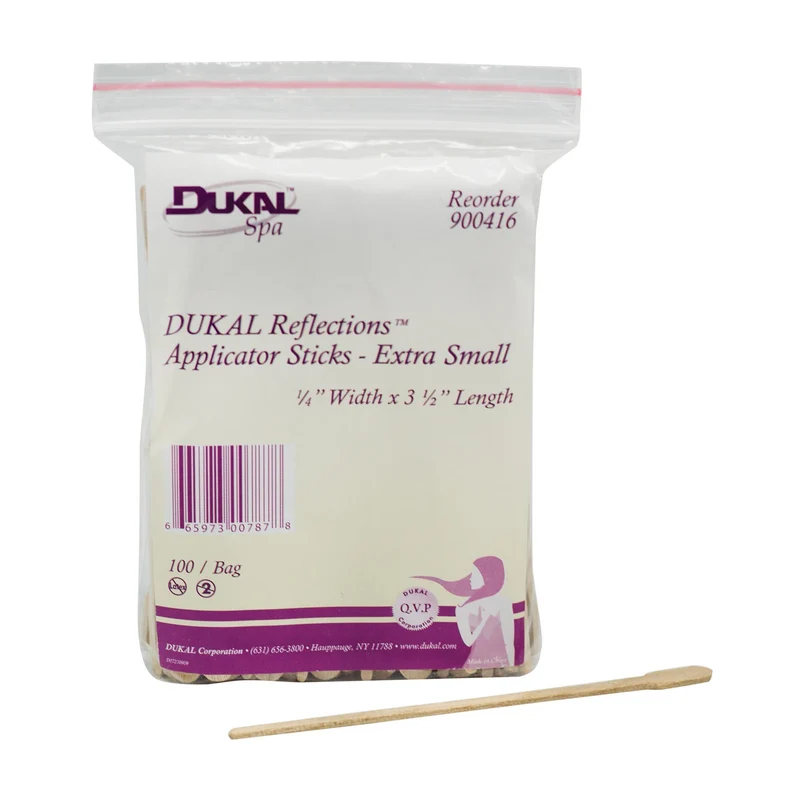 Dukal Wood Applicators, 0.25" x 3.5", 100 ct