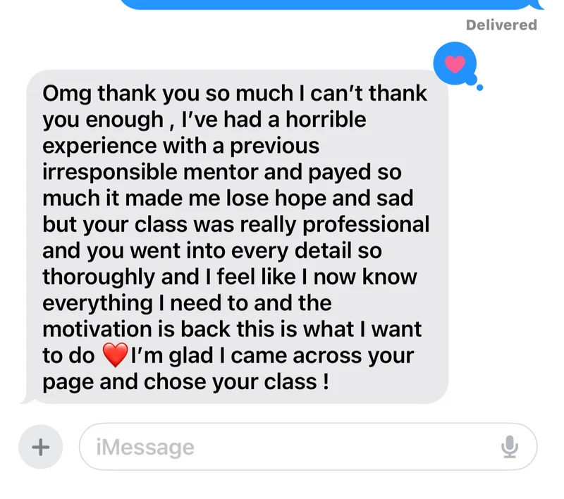 IN-PERSON LASH TRAINING