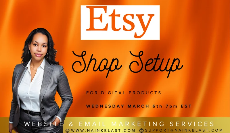 Etsy Store Setup (REPLAY)