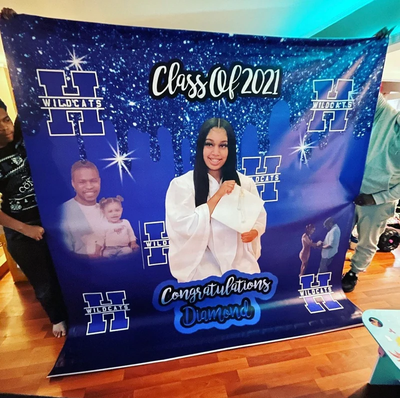 Create Backdrops and Banners/Grave Blankets-PRE RECORDED