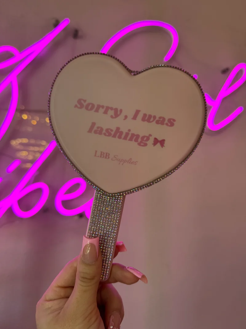 Sorry I was Lashing Mirror 🎀