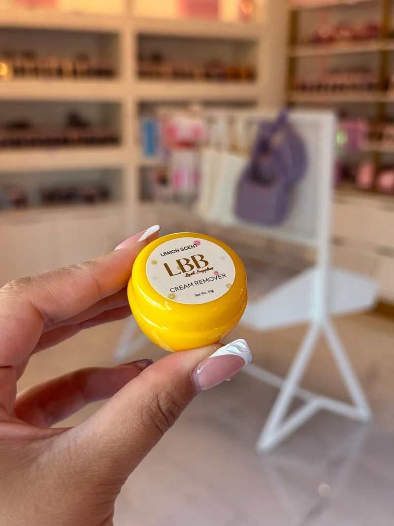 Lemon cream remover 🍋💕