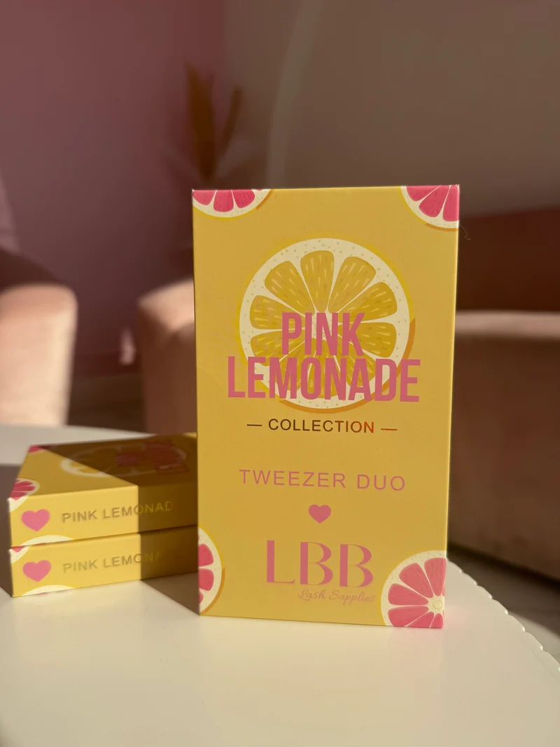 Pink Lemonade Tweezer Duo Set 🍋🩷