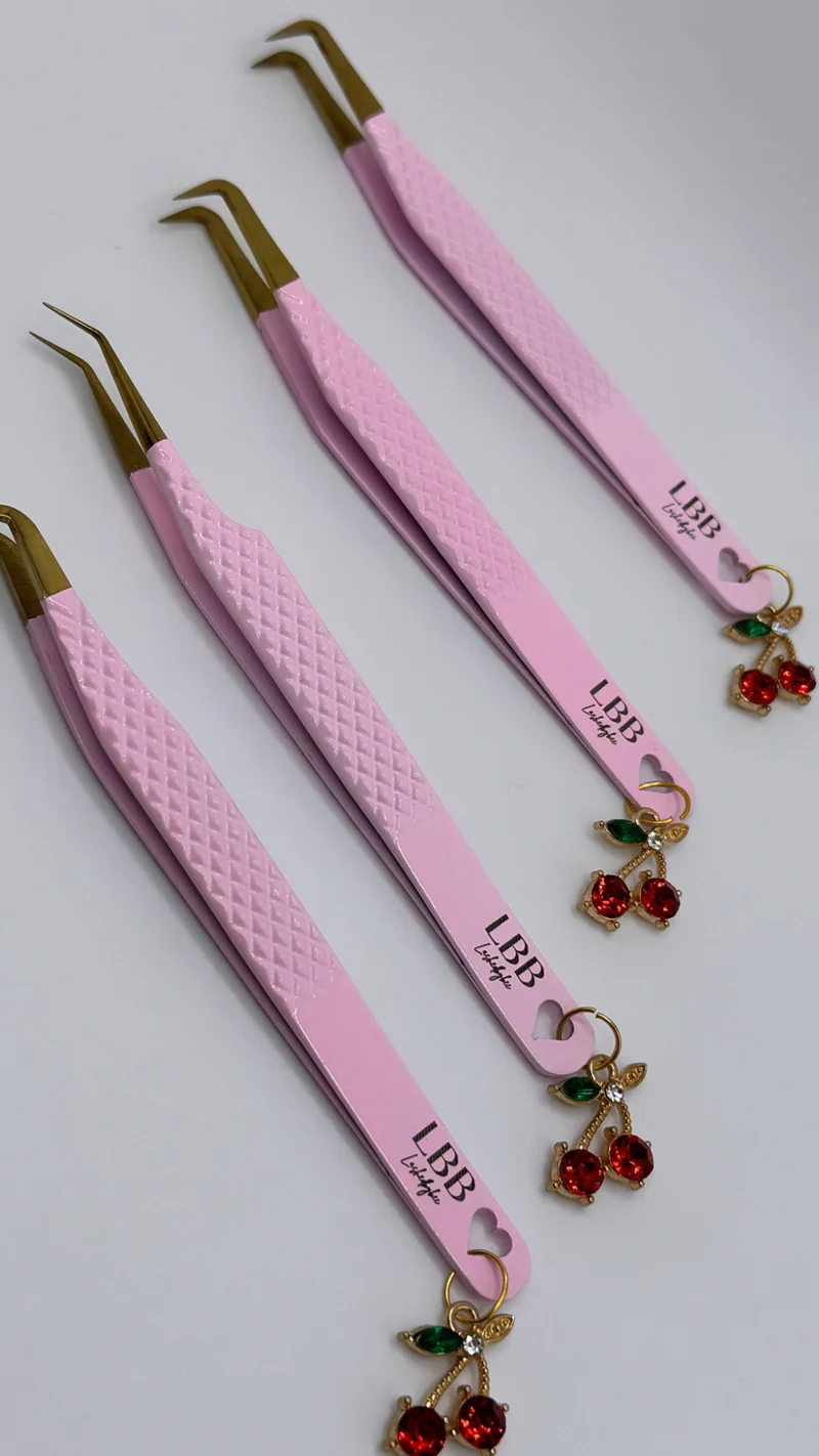 Red Cherry Charm Tweezer