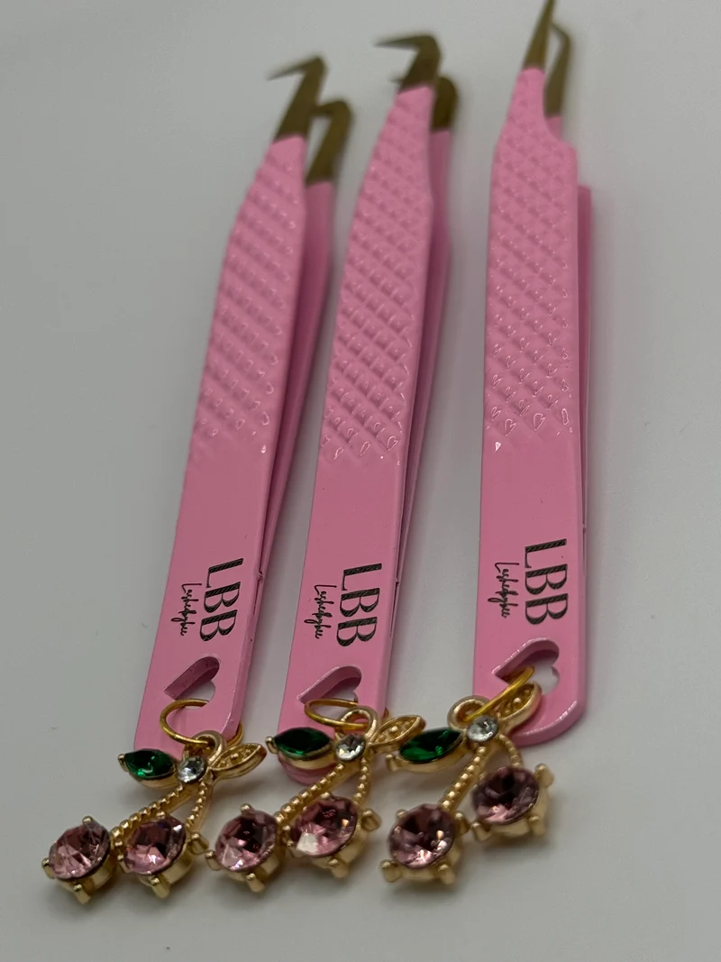 Pink Cherry Charm Tweezer🍒
