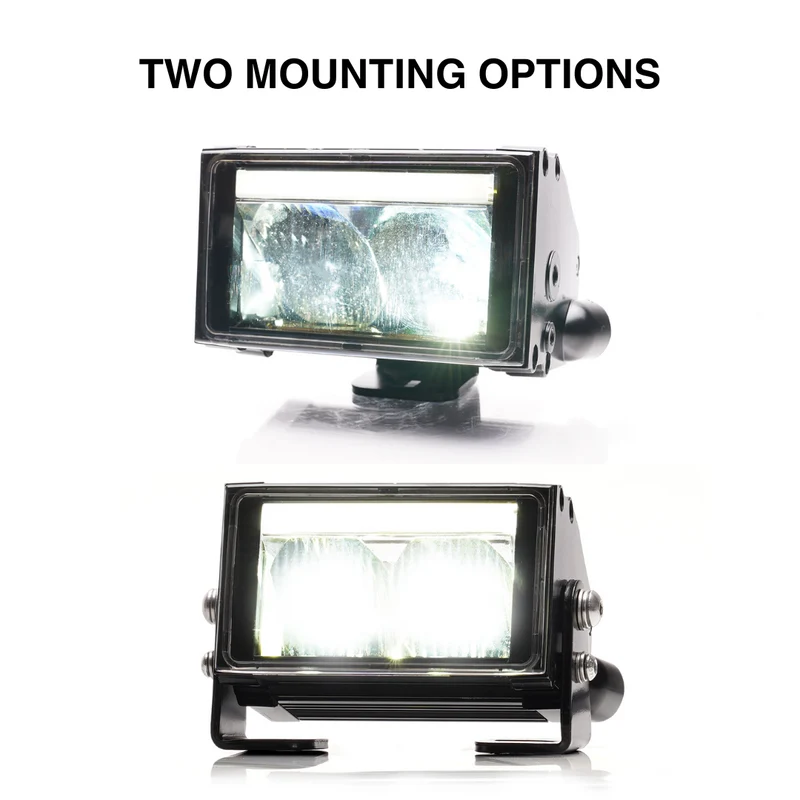 WAS W224 Mini barre lumineuse LED avec bande lumineuse de position / 4"