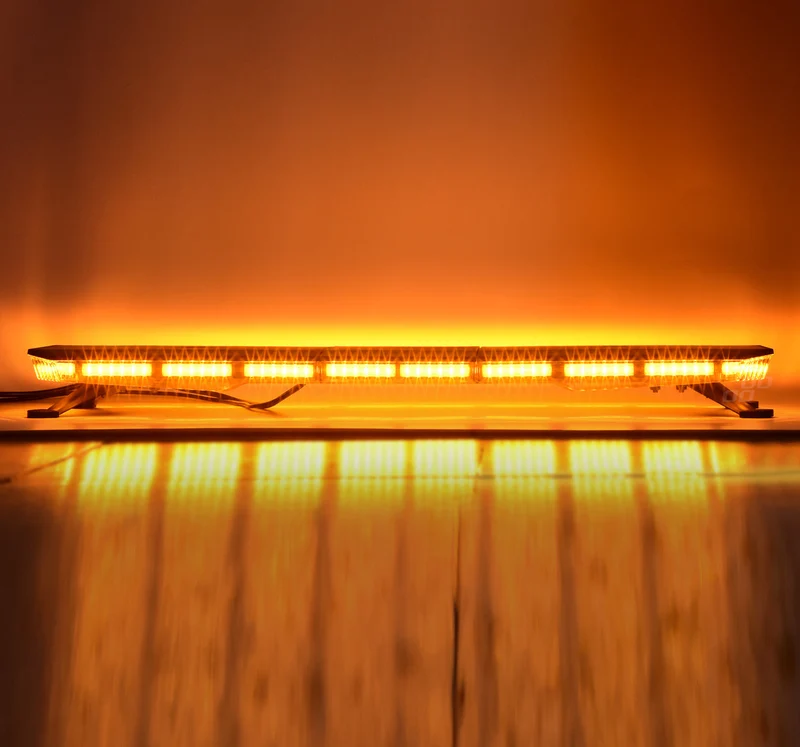 Barre lumineuse de toit à LED avec gyrophare d'urgence et contrôleur / 30 pouces / 760 mm
