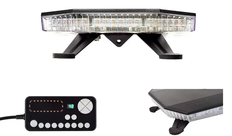 Balise de secours à LED pour toit / 46 pouces / 1170 mm