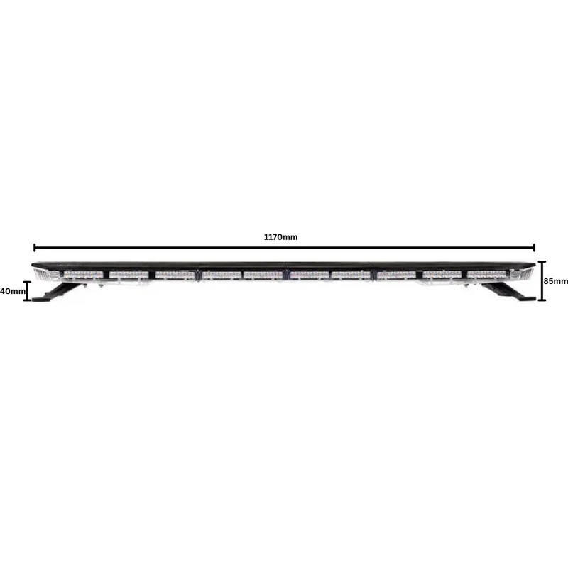 Balise de secours à LED pour toit / 46 pouces / 1170 mm