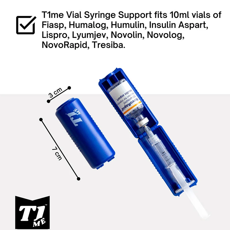 Prise en charge de la seringue en flacon T1-me™ pour les utilisateurs d'Omnipod