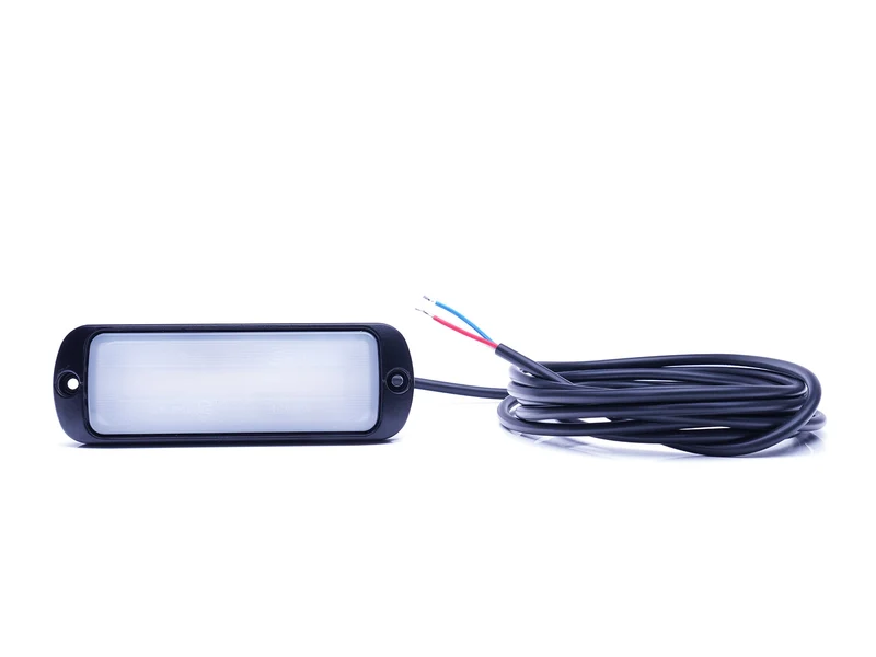 WAS W229 Lampe de travail LED/Lumière de scène avec deux supports de montage/Lentille opaque