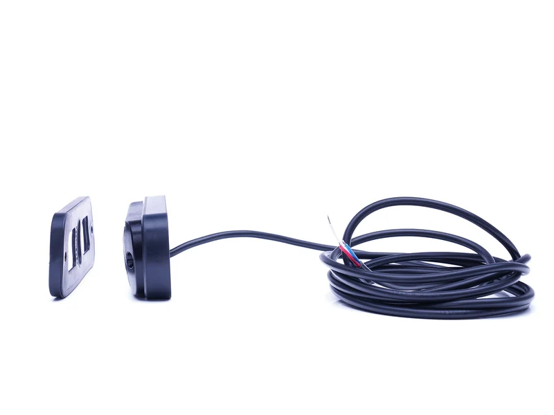 WAS W229 Lampe de travail LED/Lumière de scène avec deux supports de montage/Lentille opaque