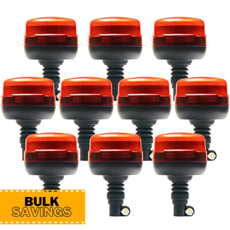 Lot de 10 gyrophares LED Torlok Flexi-DIN