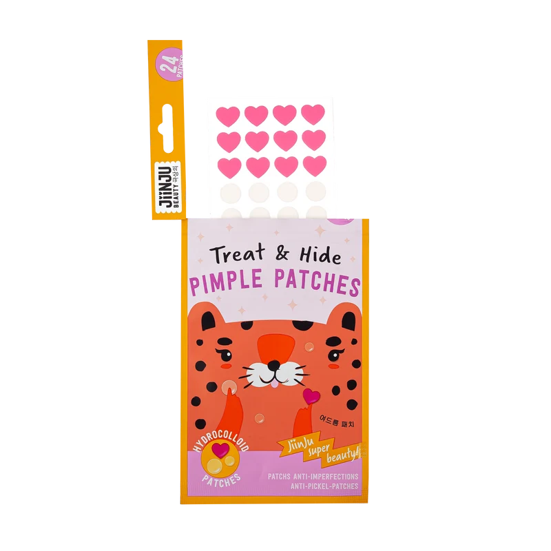 JiinJu Treat & Hide Pimple Patches, 24 Patches
