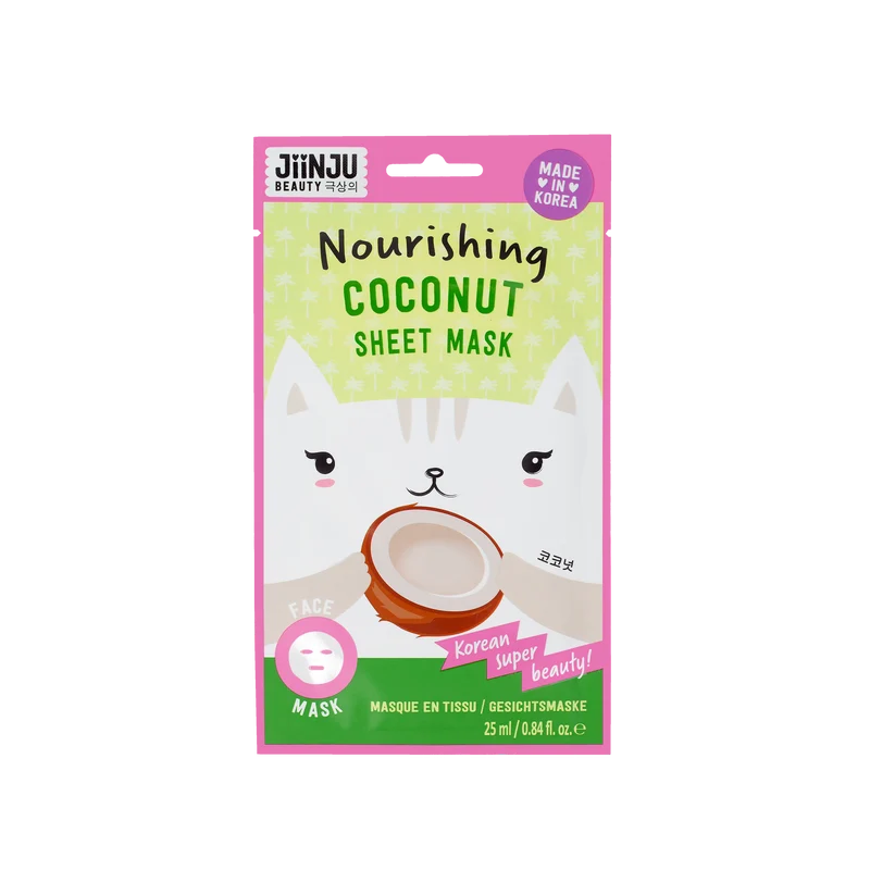 Jiinju Nourishing Coconut Sheet Mask