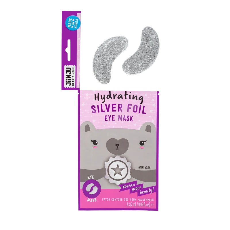 Jiinju Hydrating Silver Foil Under Eye Mask